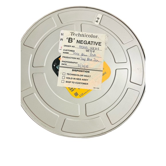 Deep Blue Sea empty movie reel - Picture 1 of 4